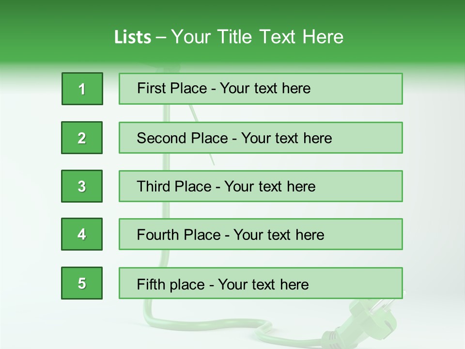 Windmill Wire Ecology PowerPoint Template