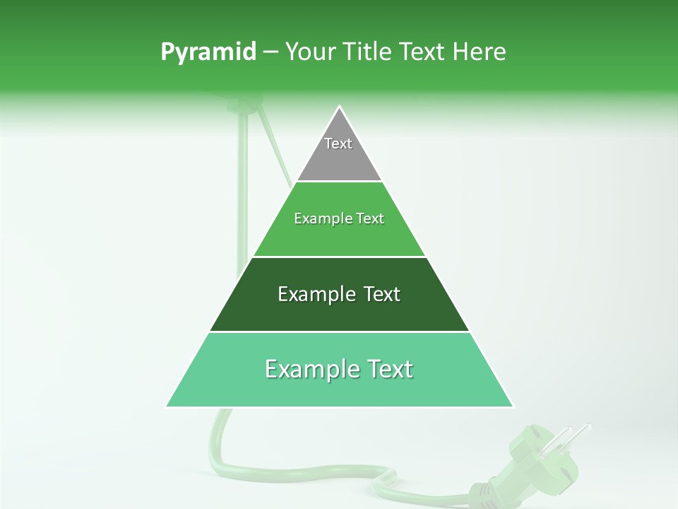 Windmill Wire Ecology PowerPoint Template
