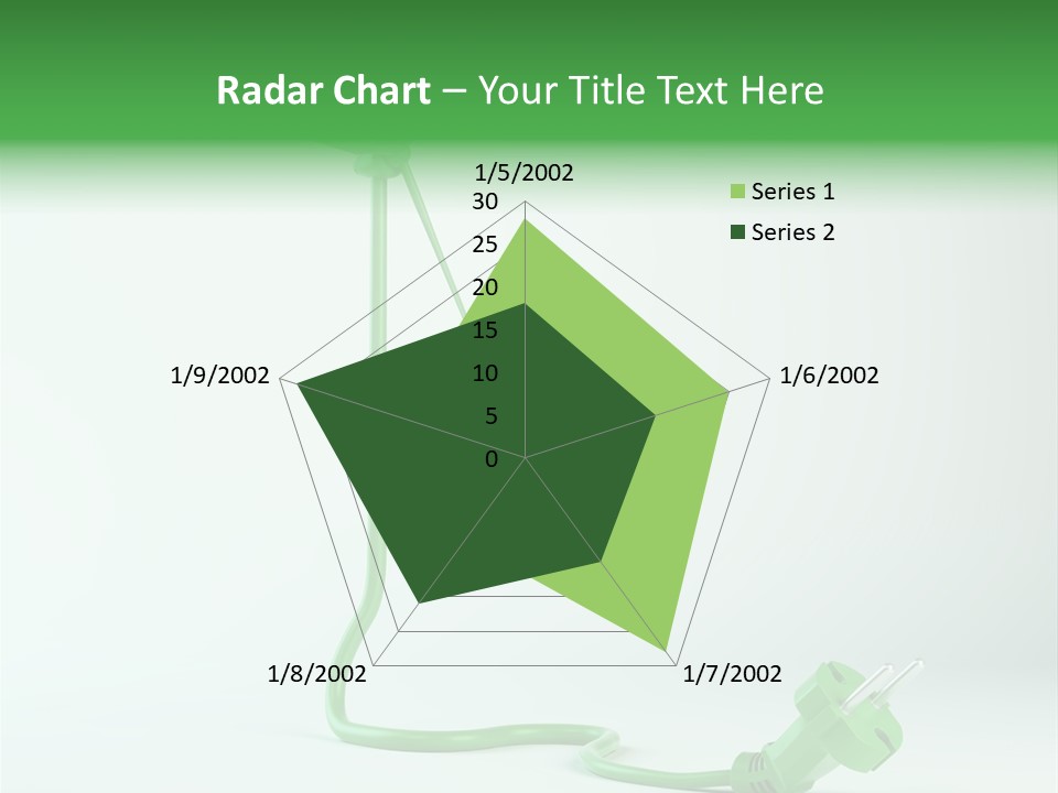 Windmill Wire Ecology PowerPoint Template