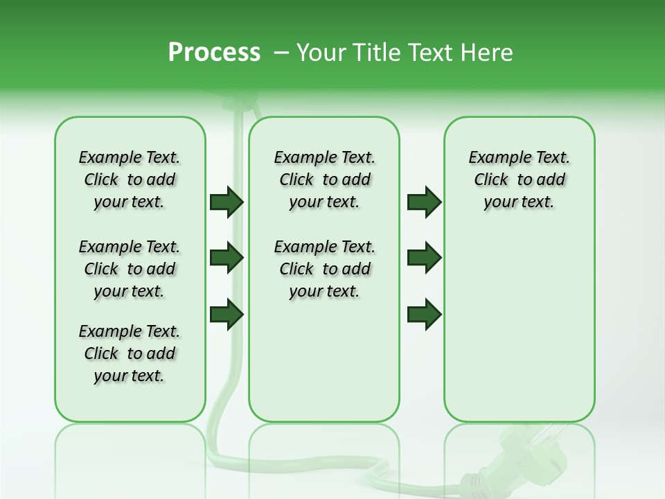 Windmill Wire Ecology PowerPoint Template