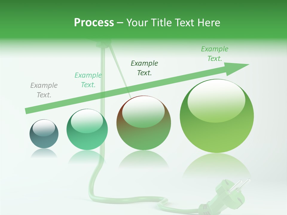 Windmill Wire Ecology PowerPoint Template