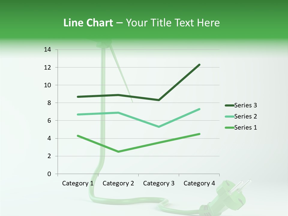 Windmill Wire Ecology PowerPoint Template