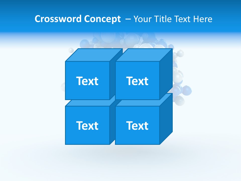Rendering Trendy White PowerPoint Template