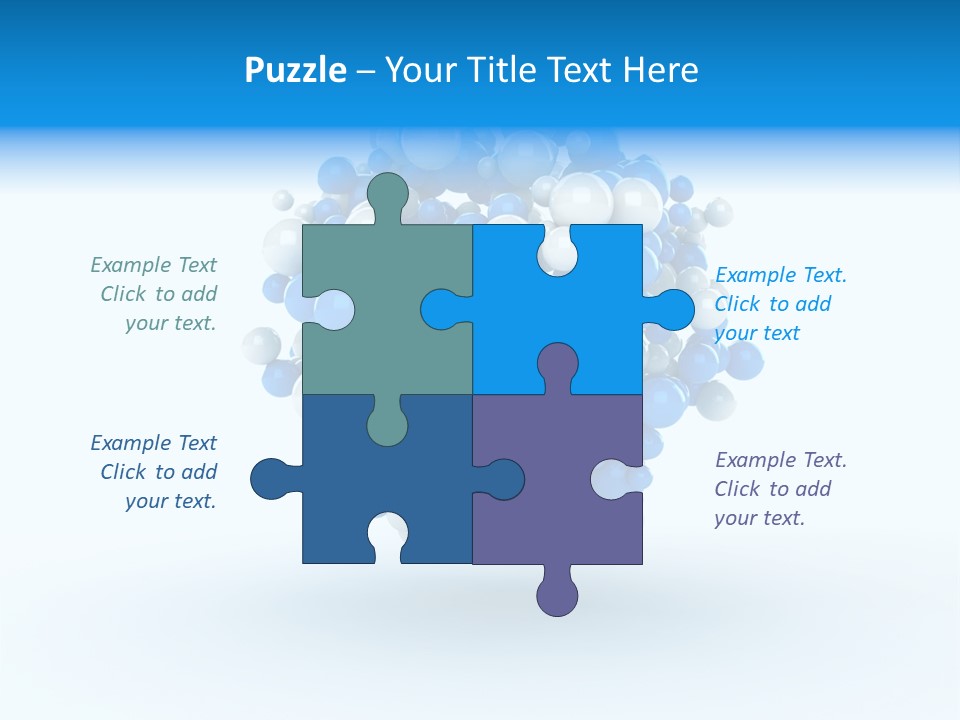 Rendering Trendy White PowerPoint Template