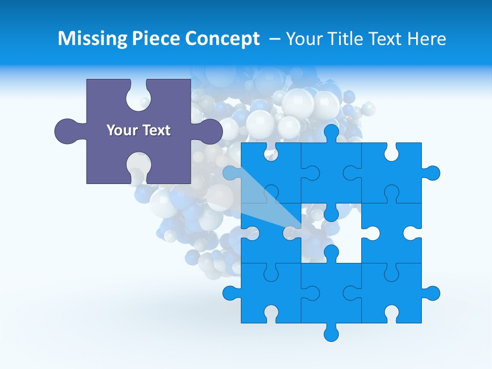 Rendering Trendy White PowerPoint Template