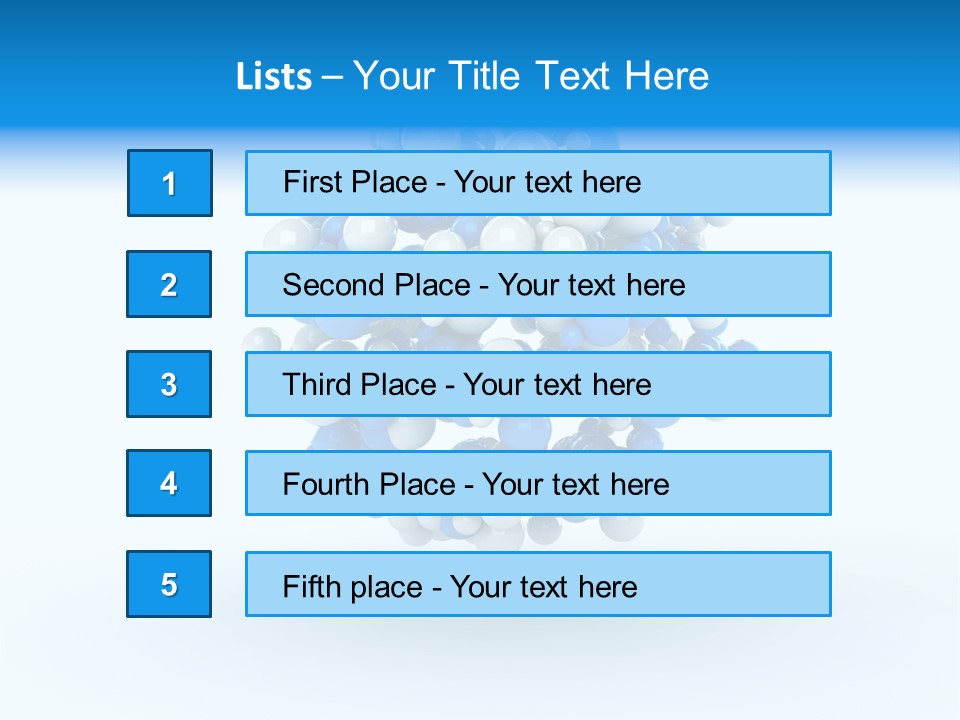 Rendering Trendy White PowerPoint Template