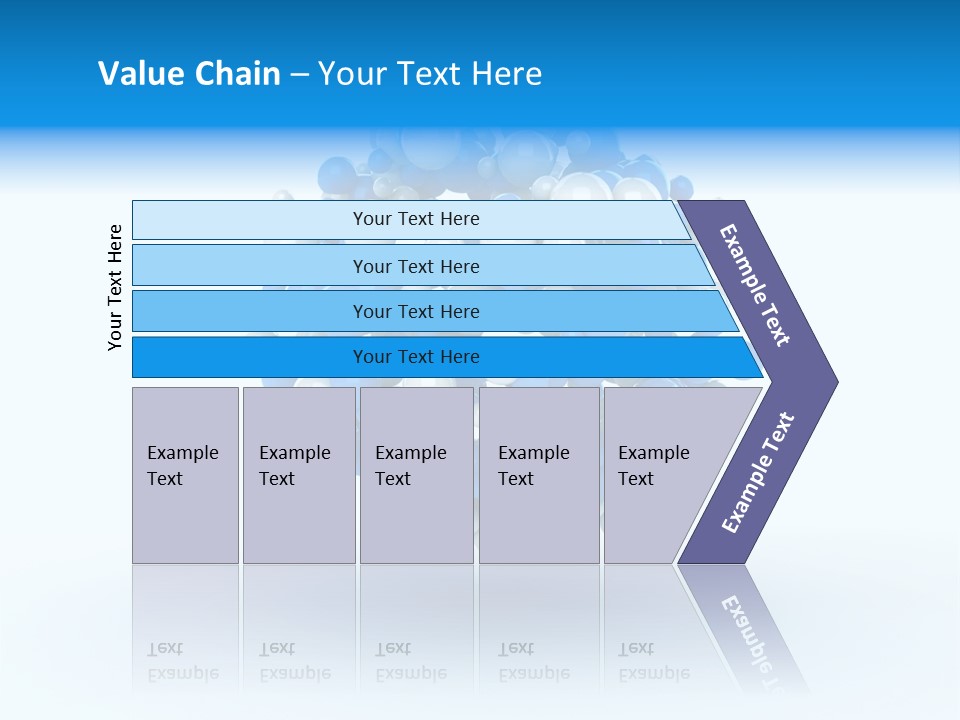 Rendering Trendy White PowerPoint Template