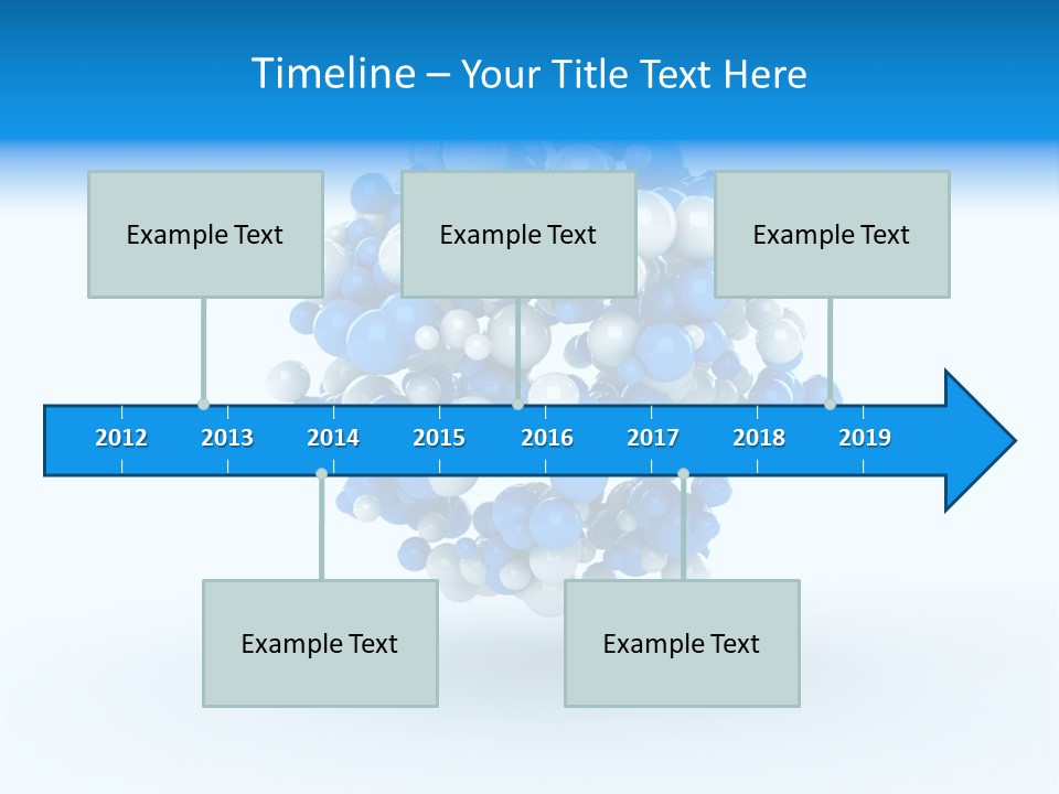 Rendering Trendy White PowerPoint Template
