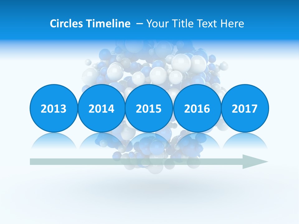 Rendering Trendy White PowerPoint Template