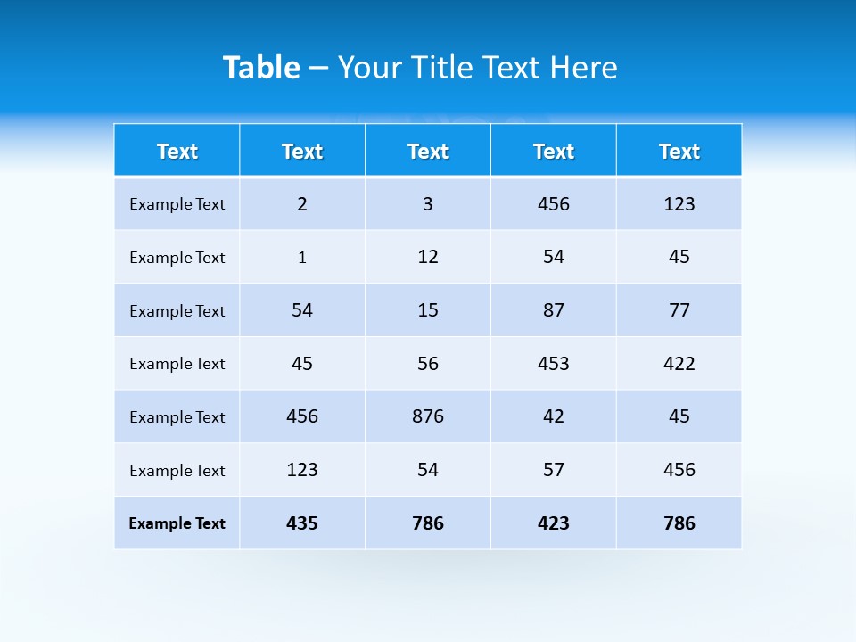 Rendering Trendy White PowerPoint Template