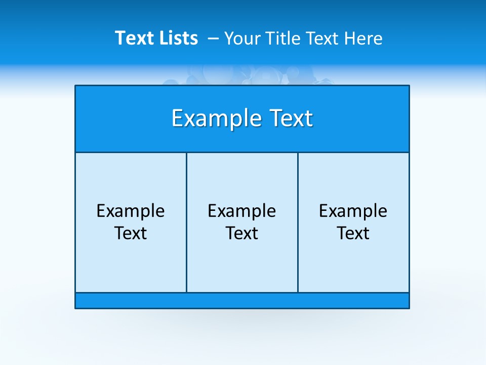 Rendering Trendy White PowerPoint Template