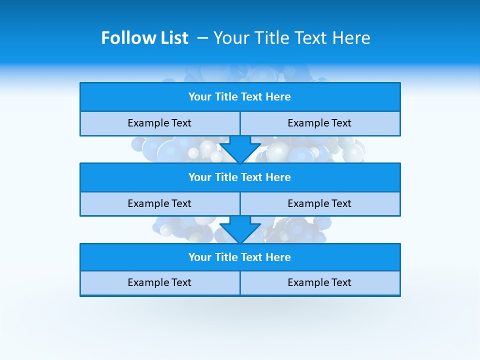 Rendering Trendy White PowerPoint Template