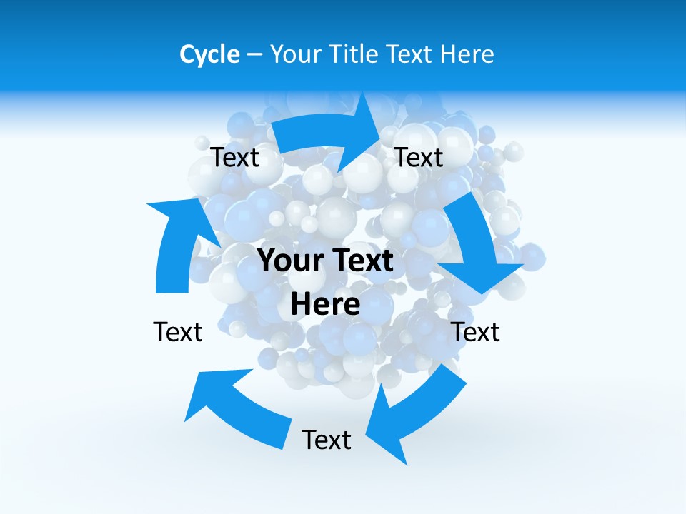 Rendering Trendy White PowerPoint Template