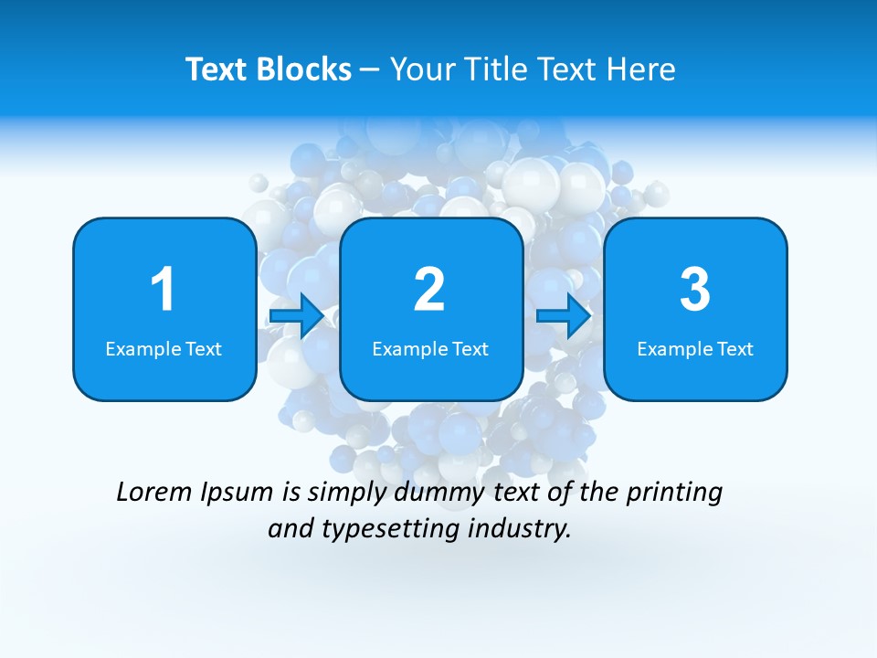 Rendering Trendy White PowerPoint Template