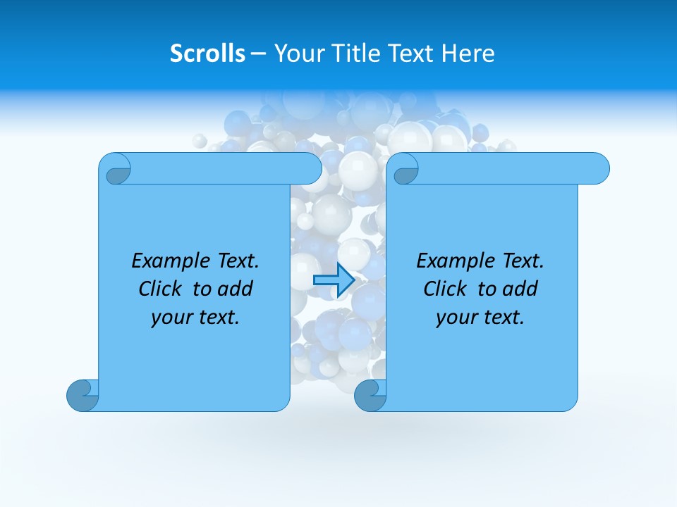 Rendering Trendy White PowerPoint Template