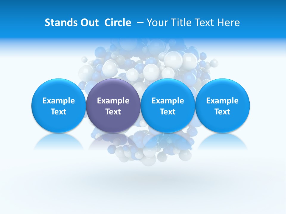 Rendering Trendy White PowerPoint Template
