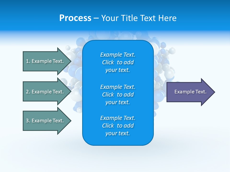 Rendering Trendy White PowerPoint Template