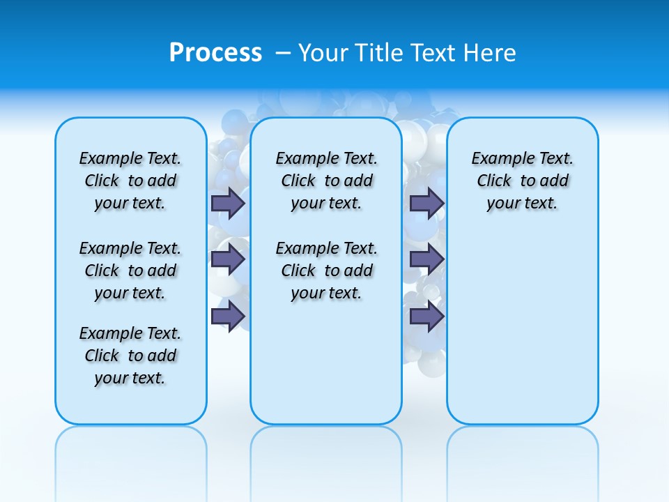 Rendering Trendy White PowerPoint Template
