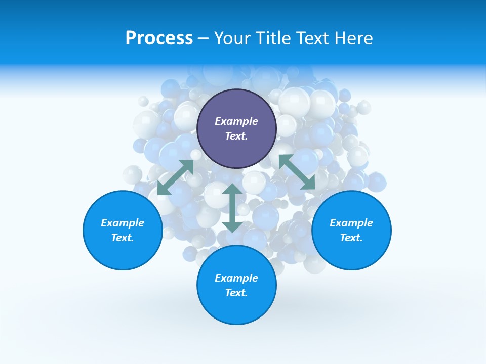 Rendering Trendy White PowerPoint Template