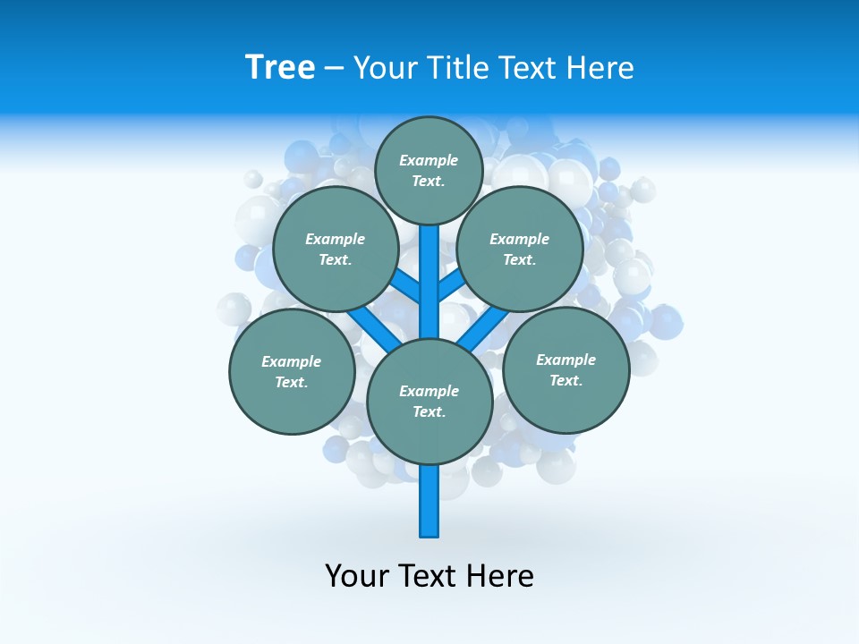 Rendering Trendy White PowerPoint Template