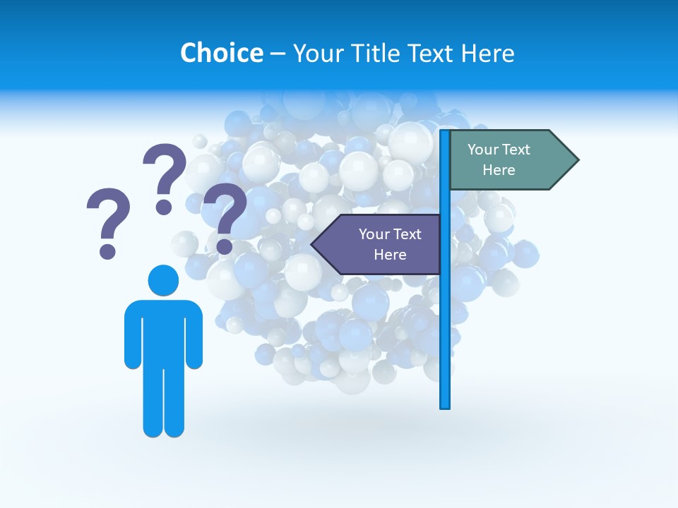 Rendering Trendy White PowerPoint Template