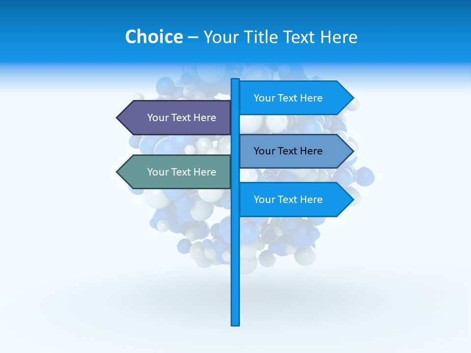 Rendering Trendy White PowerPoint Template