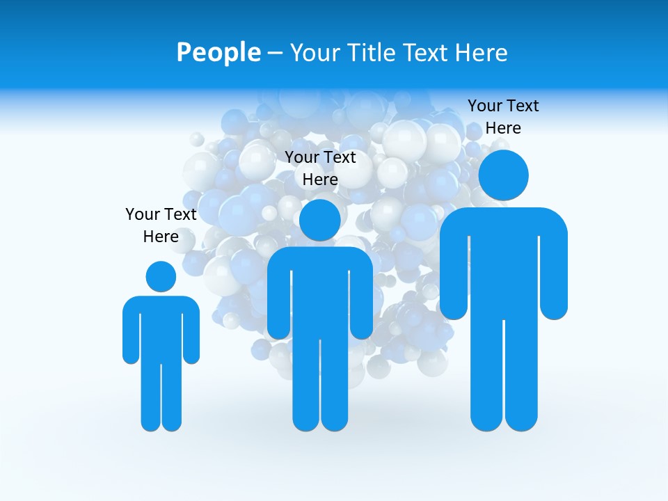 Rendering Trendy White PowerPoint Template