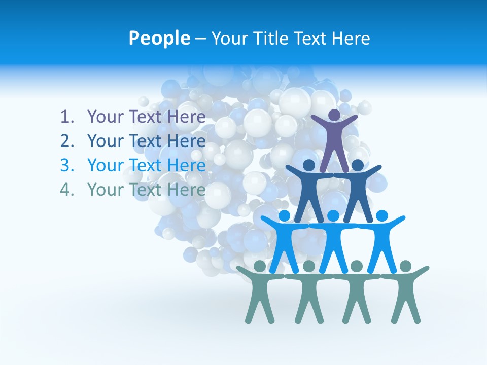 Rendering Trendy White PowerPoint Template