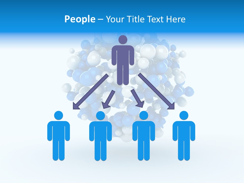 Rendering Trendy White PowerPoint Template