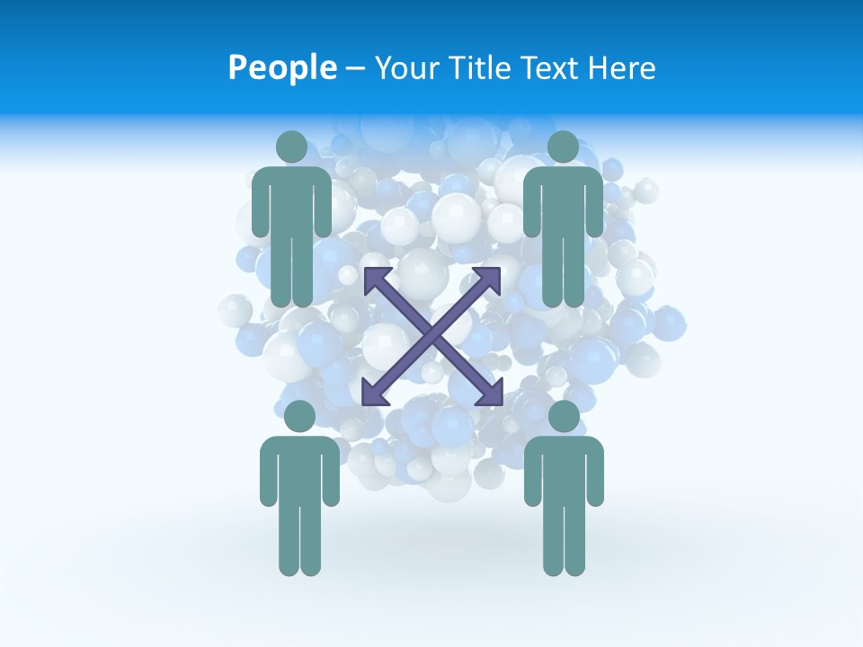 Rendering Trendy White PowerPoint Template