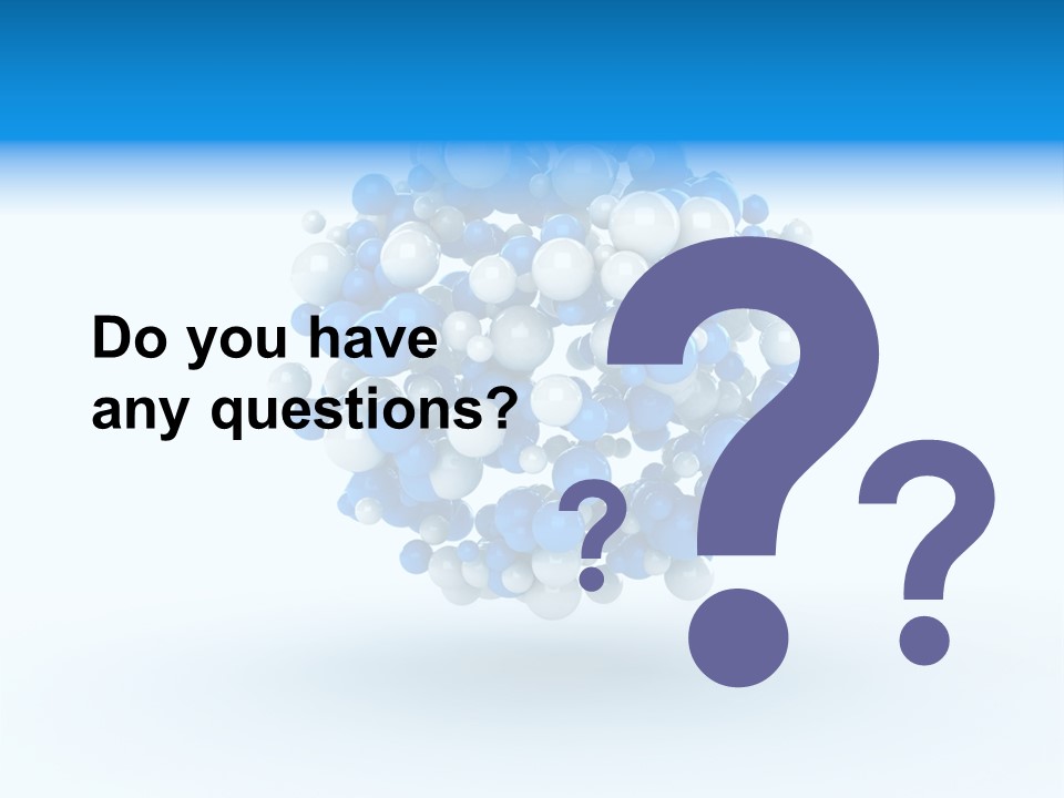 Rendering Trendy White PowerPoint Template