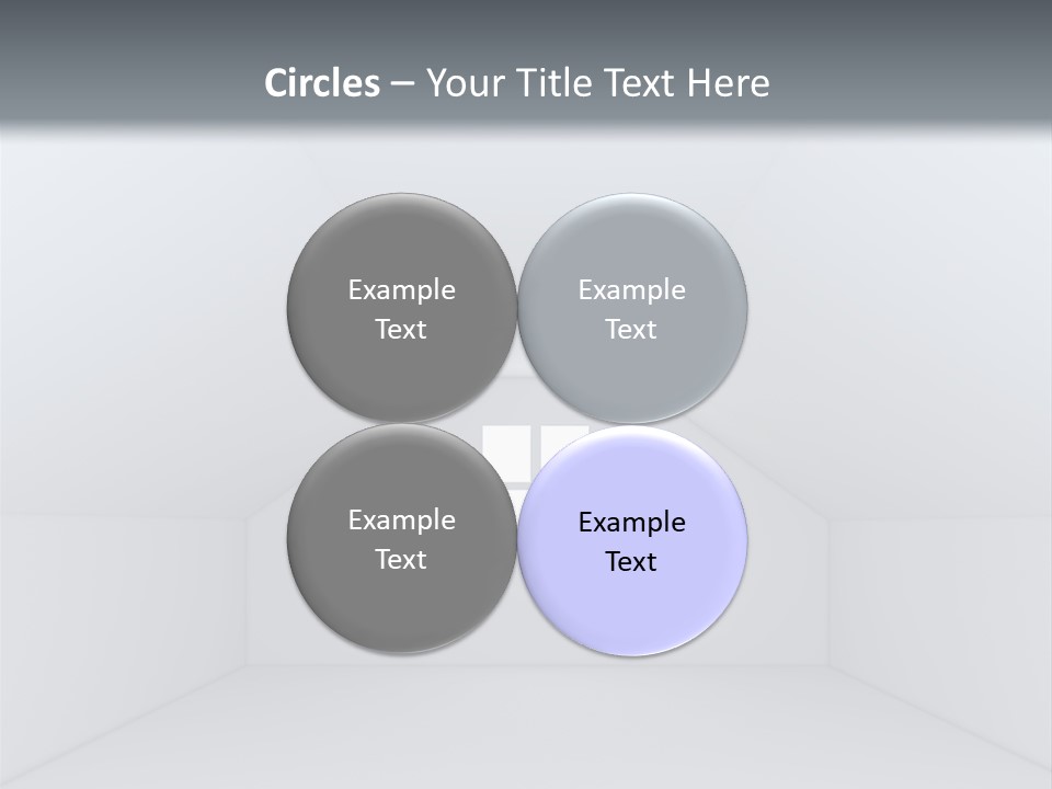 Illustration Blank Decorating PowerPoint Template