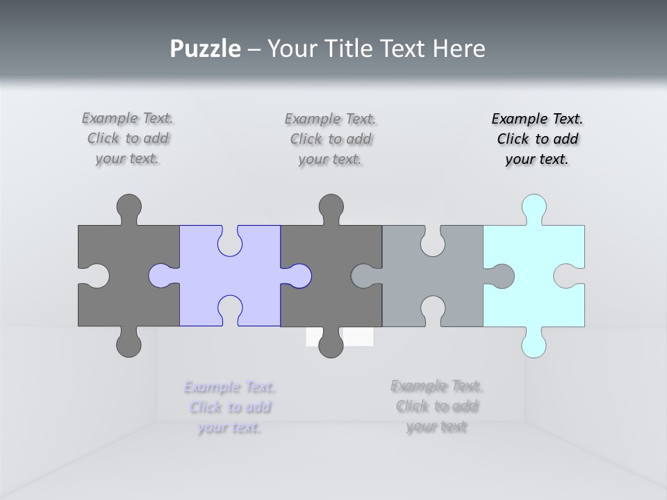 Illustration Blank Decorating PowerPoint Template