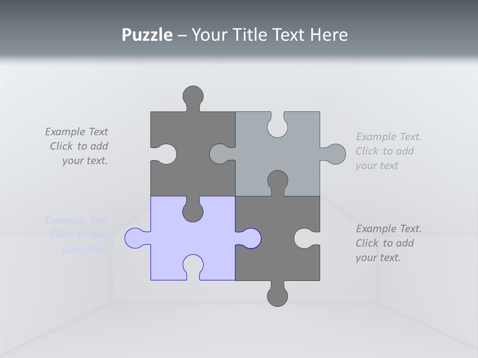 Illustration Blank Decorating PowerPoint Template