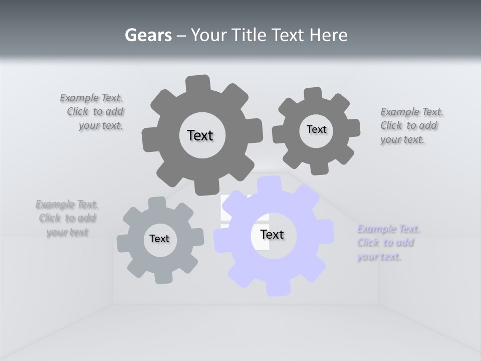 Illustration Blank Decorating PowerPoint Template