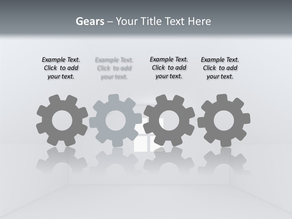 Illustration Blank Decorating PowerPoint Template