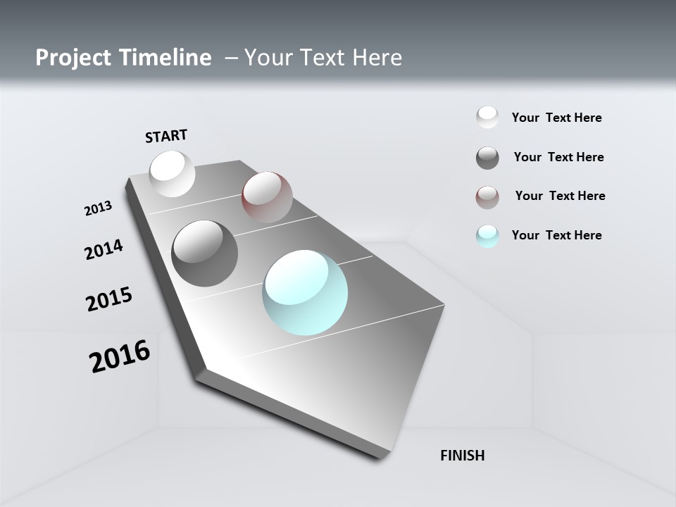 Illustration Blank Decorating PowerPoint Template