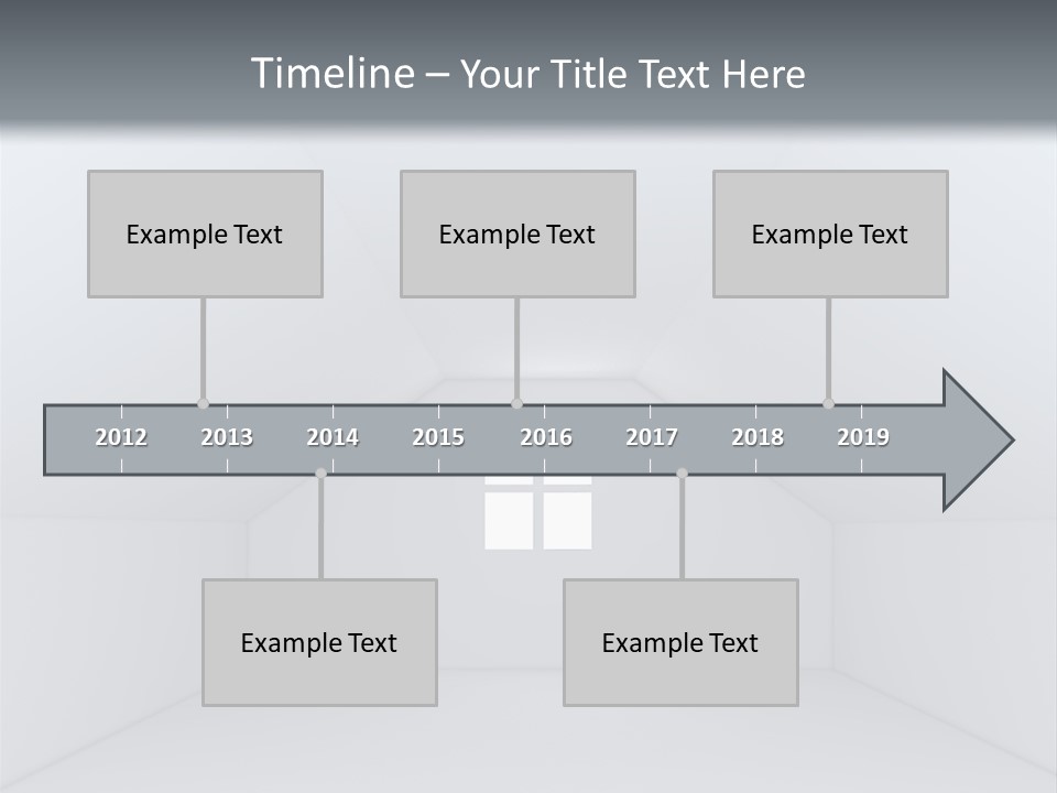 Illustration Blank Decorating PowerPoint Template