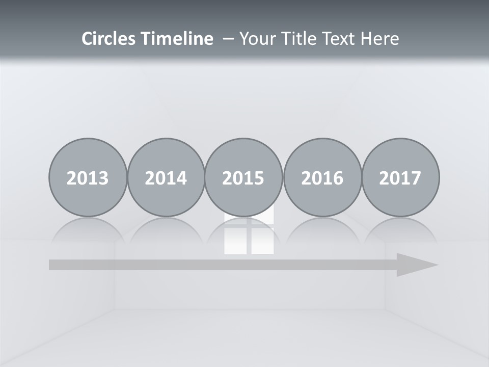 Illustration Blank Decorating PowerPoint Template