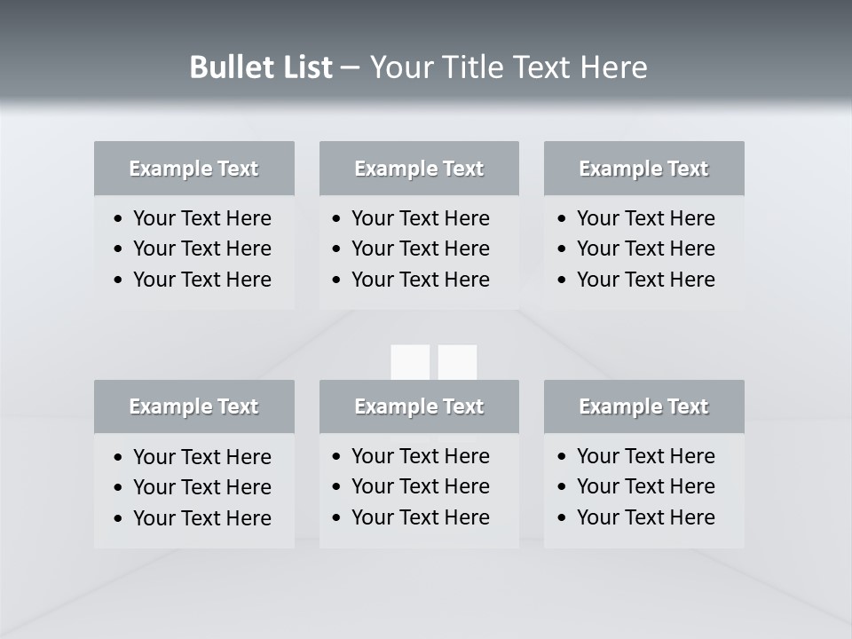 Illustration Blank Decorating PowerPoint Template