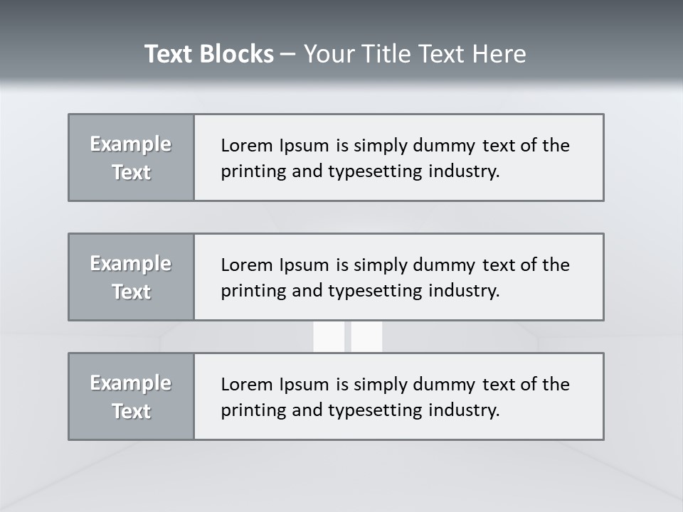 Illustration Blank Decorating PowerPoint Template