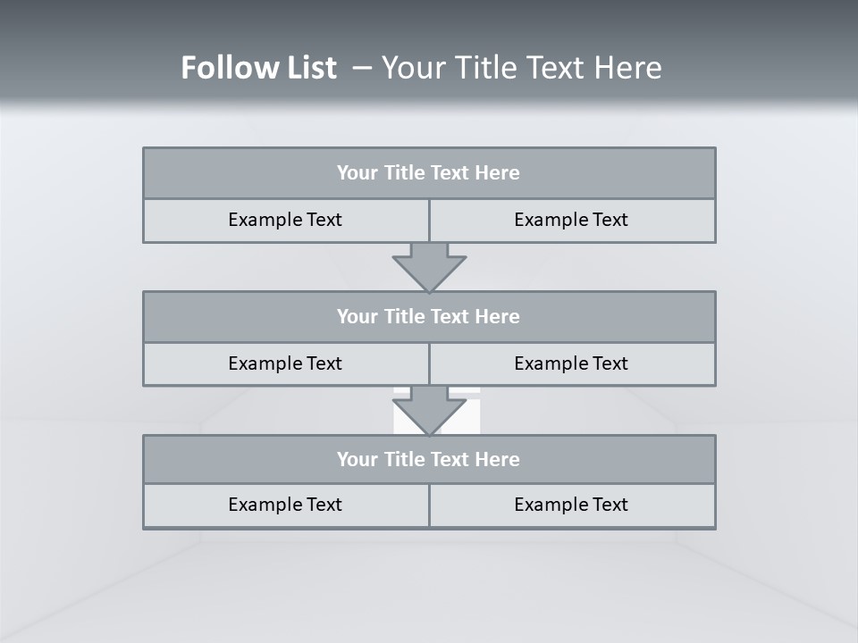 Illustration Blank Decorating PowerPoint Template