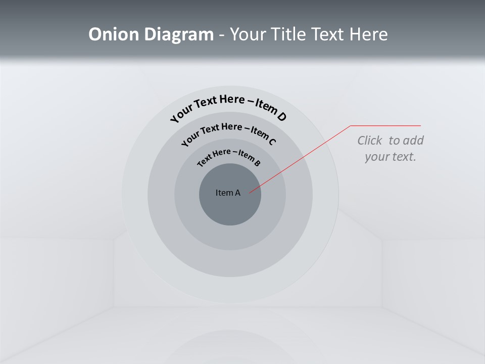 Illustration Blank Decorating PowerPoint Template