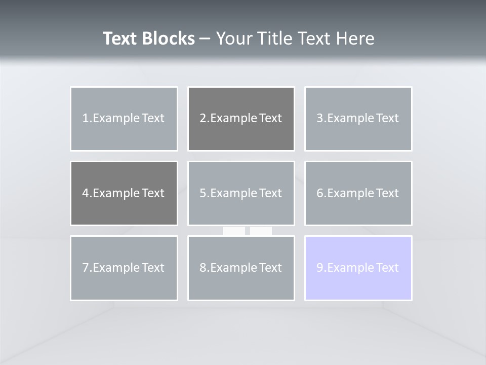 Illustration Blank Decorating PowerPoint Template