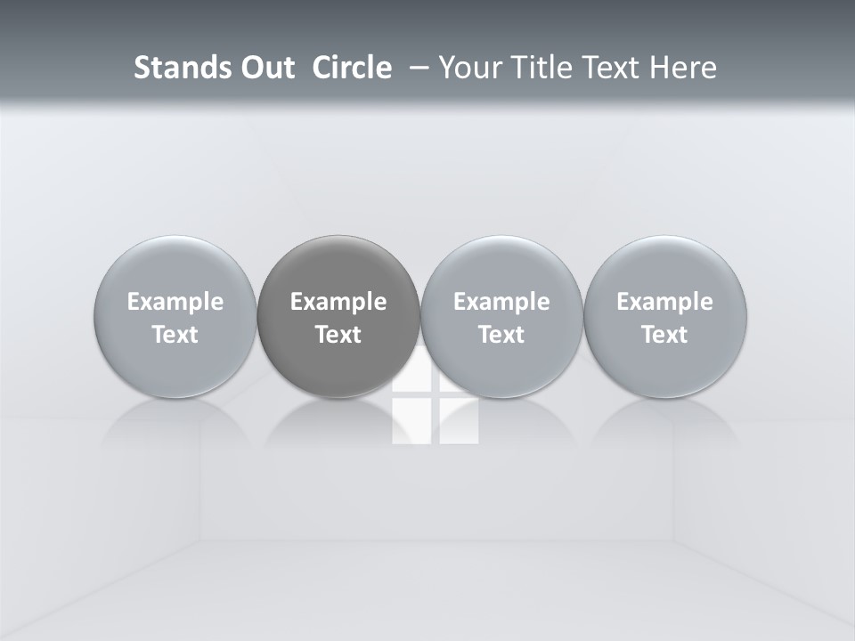 Illustration Blank Decorating PowerPoint Template