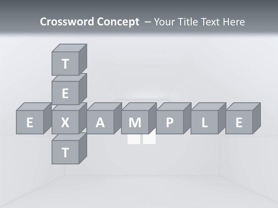 Illustration Blank Decorating PowerPoint Template