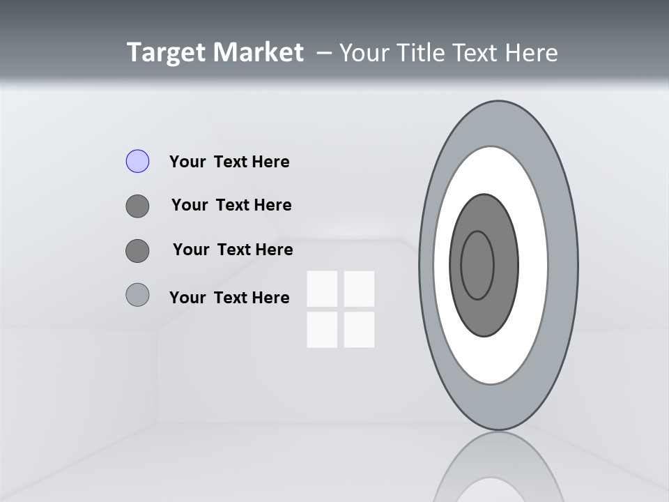 Illustration Blank Decorating PowerPoint Template