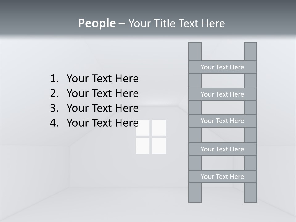 Illustration Blank Decorating PowerPoint Template