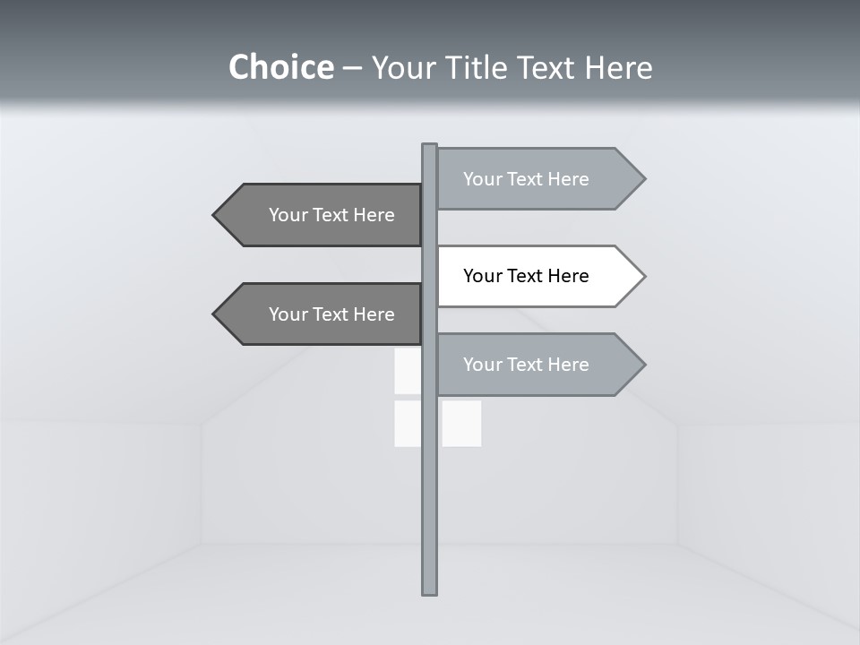Illustration Blank Decorating PowerPoint Template