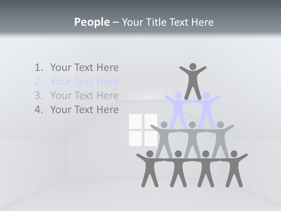 Illustration Blank Decorating PowerPoint Template